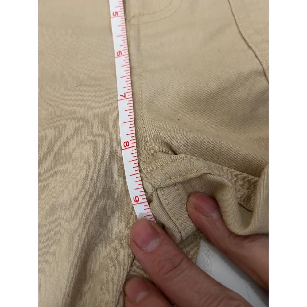 Crown & Ivy Kids Girls Khaki Chino Pants Size Medium J-73 - Picture 7 of 8